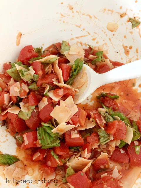 quick basil tomato pasta recipe